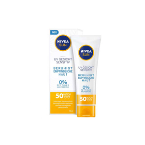 ضد آفتاب تسکین دهنده پوست حساس SPF50 نیوآ Nivea