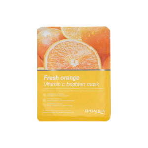 ماسک روشن کننده صورت پرتقال و ویتامین C بیوآکوا BIOAQUA 