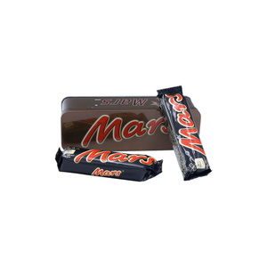پک دو عددی شکلات جعبه فلزی مارس MARS