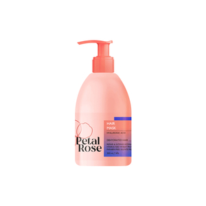 ماسک مو فاقد سولفات حاوی هیالورونیک اسید مناسب موی خشک پتال رز PETAL ROSE