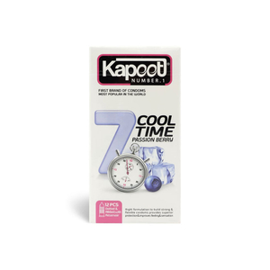 کاندوم تحریک کننده تاخیری  مدل 7 Cool Time کاپوت KAPOOT
