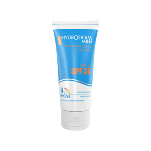 کرم ضد آفتاب فاقد چربی SPF35 هیدرودرم مناسب آقایان 50 میل