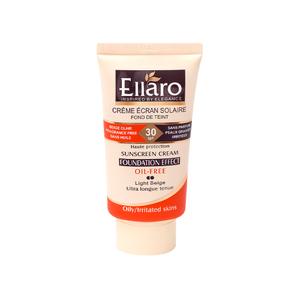 کرم ضد آفتاب کرم پودری بدون چربی SPF30 الارو Ellaro