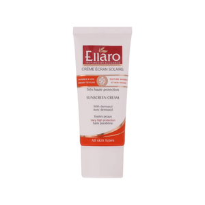 تصویر کرم ضد آفتاب بدون رنگ SPF50 الارو Ellaro