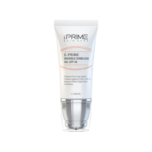 ژل ضد آفتاب ویتامین سی SPF50 پرایم مناسب انواع پوست 40 میل