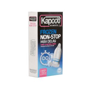 کاندوم تاخیری کاپوت مدل Frozen Non stop بسته 10 عددی
