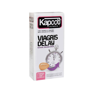 کاندوم کاپوت مدل Viagris Delay بسته 12عددی