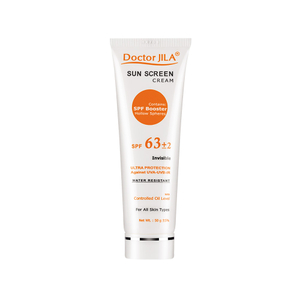 کرم ضدآفتاب بی رنگ SPF63 دکتر ژیلا مناسب انواع پوست