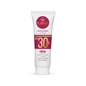 کرم ضد آفتاب و ضد لک بی رنگ فاقد چربی SPF 30 ایلابرت