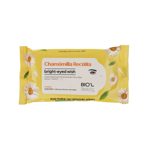 دستمال مرطوب پاک کننده آرایش چشم بیول بسته10عددی