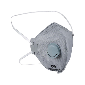ماسک سوپاپ دار کربن اکتیو نانوپاک مدل FFP3