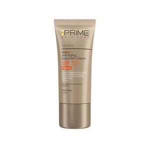 کرم ضد آفتاب جوانساز رنگی SPF50 پرایم مدل Matex