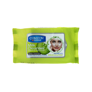 دستمال مرطوب تخصصی شیر پاک کن کامان