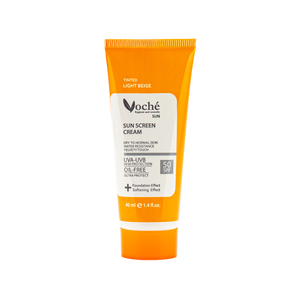 کرم ضد آفتاب SPF50 رنگی وچه مناسب پوست خشک و معمولی 40 میل