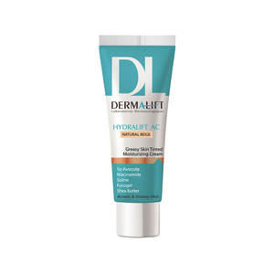 کرم مرطوب کننده رنگی درمالیفت مدل Hydralift AC مناسب  پوست چرب 40میل