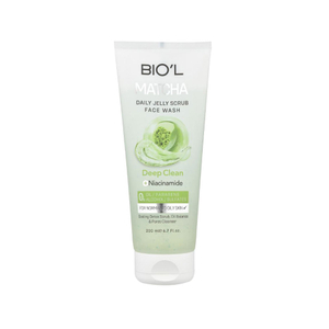 ژل شستشوی صورت بیول حاوی عصاره ماچا مناسب پوست نرمال تا چرب 200میل