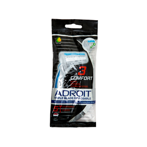 تیغ اصلاح یک بار مصرف مردانه سه لبه صابون دار ادرویت