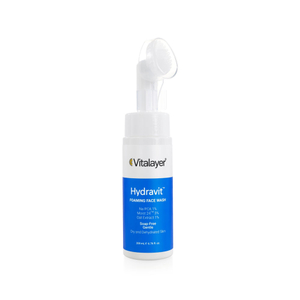 فوم شستشوی صورت ویتالیر مدل Hydravit مناسب پوست خشک 200میل