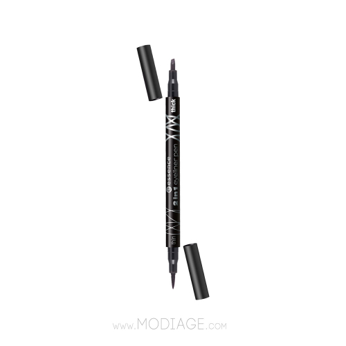 خط چشم ماژیکی 2 در 1 اسنس essence 2 in 1 eyeliner pen