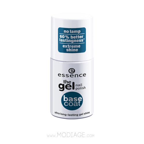 لاک پایه ژل نیل اسنس essence the gel nail polish base coat
