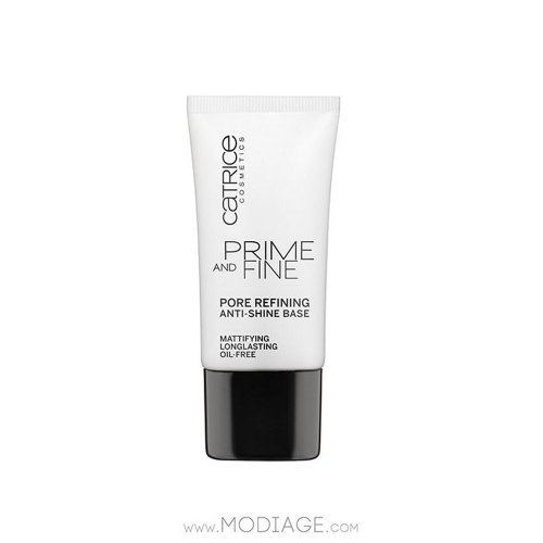 کرم پایه محو کننده لک و نقاط سیاه پوست کاتریس_Catrice Prime & Fine Pore Refining Anti-Shine Base