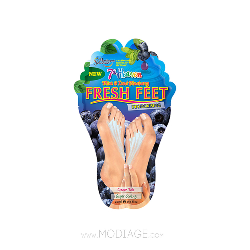 ماسک پا حاوی روغن نعنا و عصاره تمشک سون هیون 7heaven fresh feet sheet masque