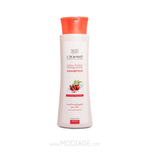 شامپو تثبیت کننده رنگ مو سینره_Cinere colour protect pomegranate shampoo	