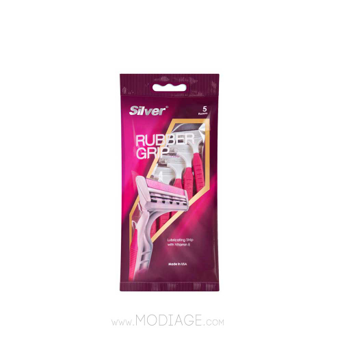 تیغ 2 لبه رابرگریپ زنانه سیلور Silver