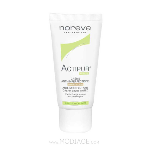 کرم ضد جوش رنگ روشن ACTIPUR نوروا NOREVA
