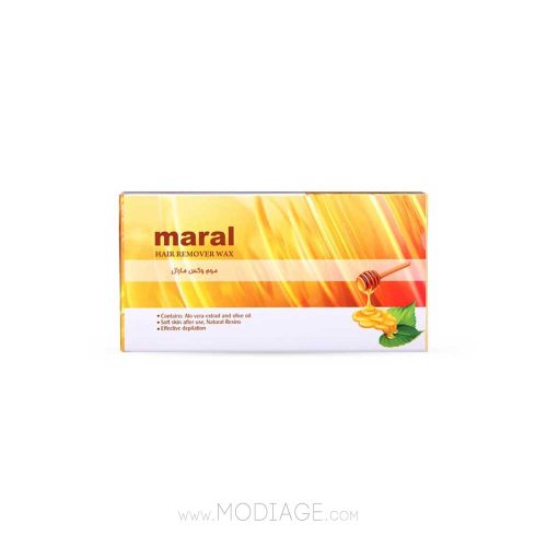 موم وکس قالبی عسل مارال maral