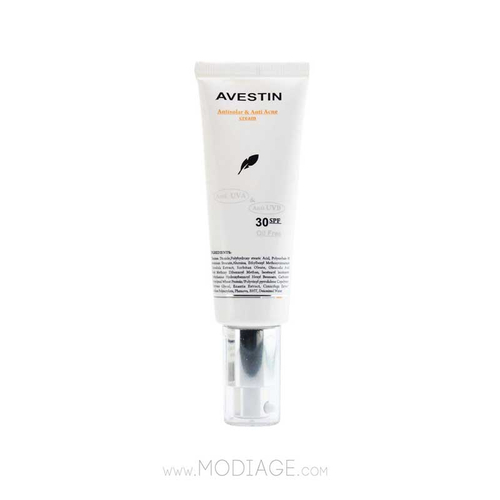 کرم ضد آفتاب و ضد جوش spf30 اوستین Avestin	