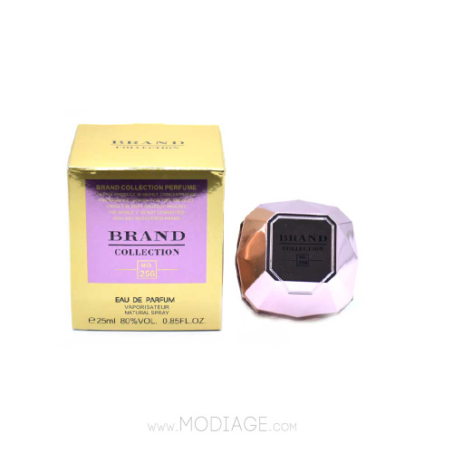 عطر زنانه لیدی میلیون کد 256 برند کالکشن brand collection