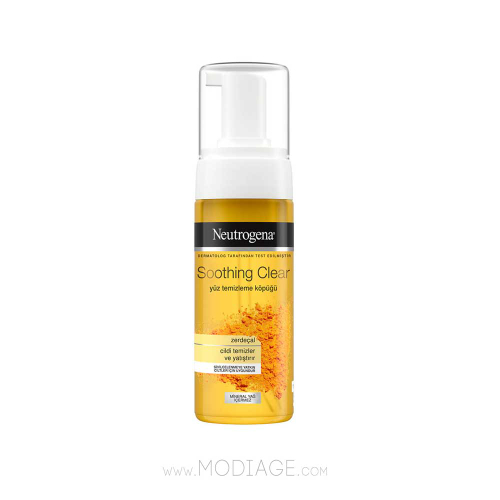 فوم شستشوی صورت تسکین دهنده زردچوبه نوتروژینا Neutrogena