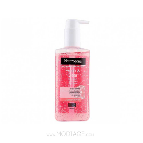 فیس واش گریپ فروت fresh & clear نوتروژینا Neutrogena