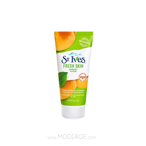 اسکراب صورت فرش اسکین زردآلو سینت ایوز St.Ives