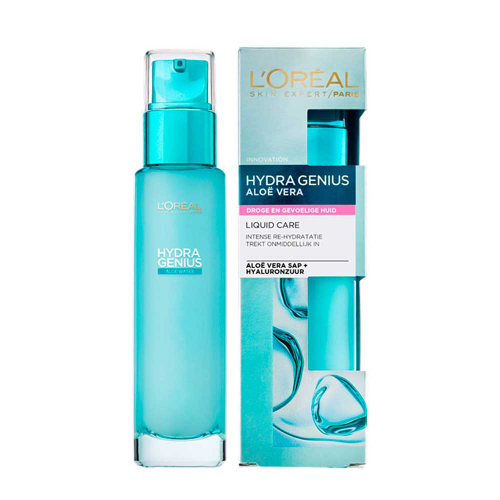آبرسان پوست خشک و حساس هیدرا جنیوس لورآل L'oreal