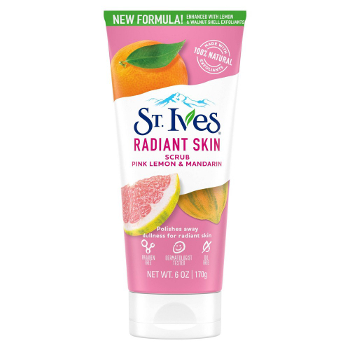 اسکراب روشن کننده پرتقال و لیمو سینت ایوز St.Ives