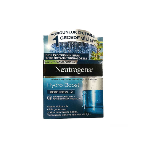 کرم شب رفع خستگی پوست Hydro Boost نوتروژینا Neutrogena