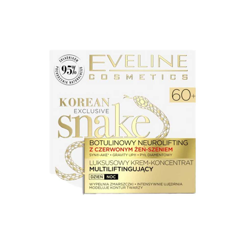 کرم بازسازی کننده روز و شب EXCLUSIVE SNAKE +60 اولاین Eveline