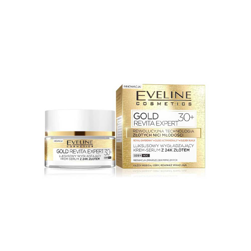 کرم روز و شب Gold Revita Expert +30 اولاین Eveline