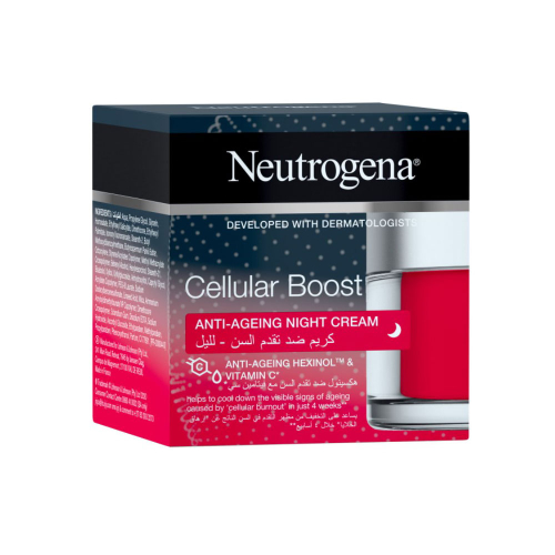 کرم شب ضد چروک Cellular Boost نوتروژینا Neutrogena