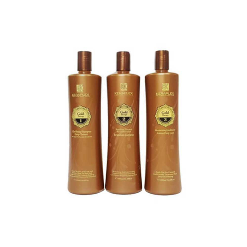 محلول کراتین مو برزیلی گلد کراپلکس KERAPLEX
