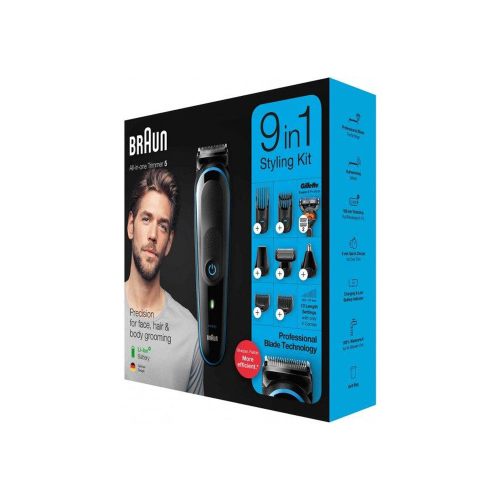 ست ماشین اصلاح موی صورت و سر و بدن مدل MGK5280 براون BRAUN