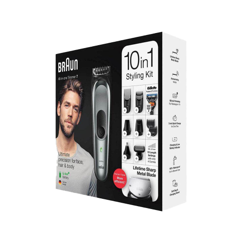 ست ماشین اصلاح موی صورت و بدن مدل mgk7221 براون BRAUN