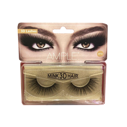 مژه مصنوعی جفتی 3D مدل 10 امپل AMPLE