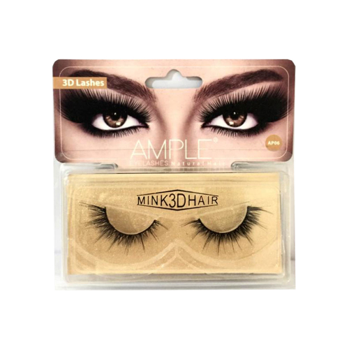 مژه مصنوعی جفتی 3D مدل 06 امپل AMPLE