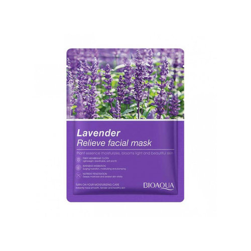 ماسک صورت ورقه ای LAVENDER بیوآکوا BIOAQUA