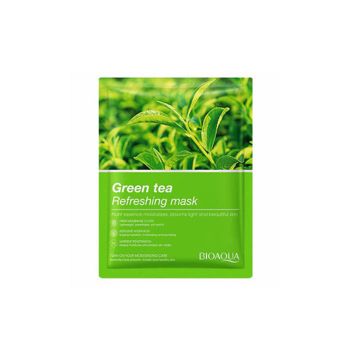 ماسک صورت ورقه ای GREEN TEA بیوآکوا BIOAQUA