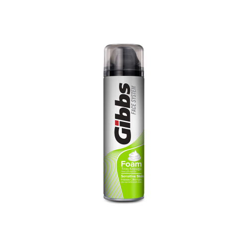 فوم اصلاح مردانه پوست حساس گیبس GIBBS
