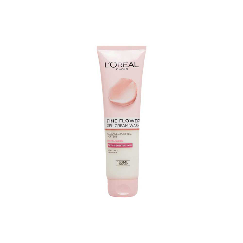 ژل کرم شستشوی صورت FINE FLOWERS لورآل LOREAL